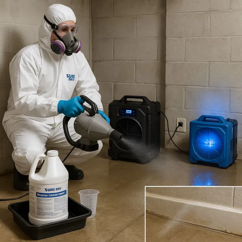 Sanitization and Odor Removal process in Bourg, LA